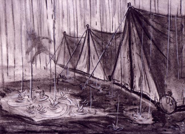 Storysketch, Spirit. copyright DreamWorks,SKG. 1998