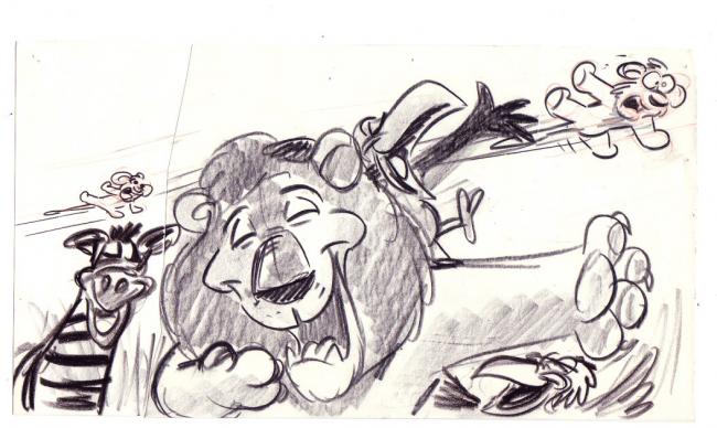 Storysktch, the Lion King. Cpyright WDP 1994.