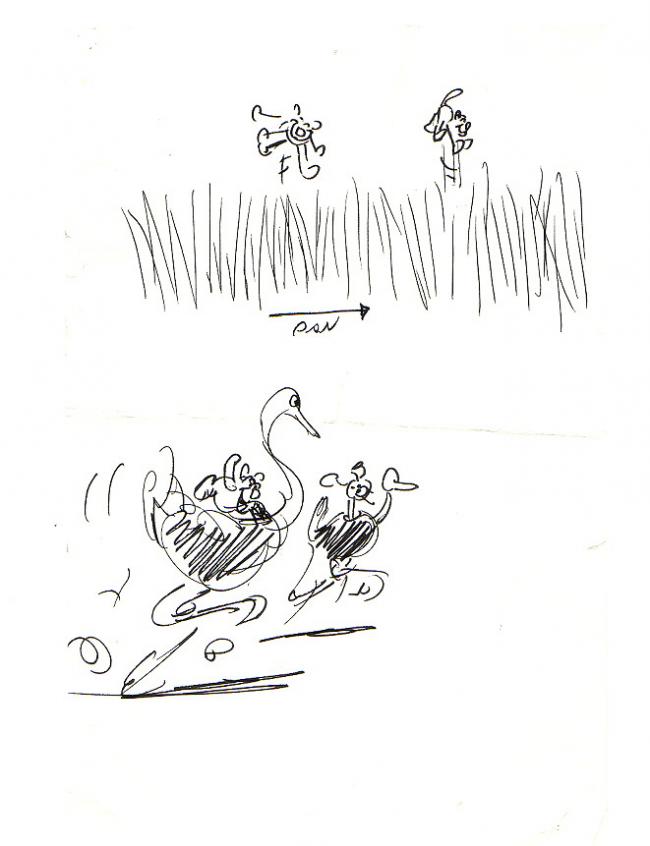 Lion King Story Sketch