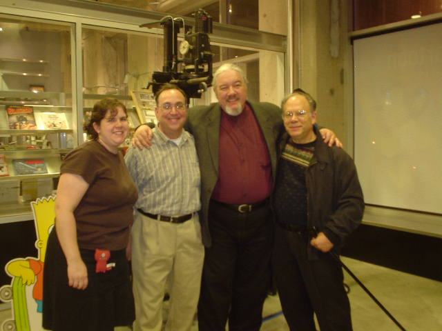 Summerlea, Steve Segal, Sito and Karl Cohen at Cartoon Museum SF.