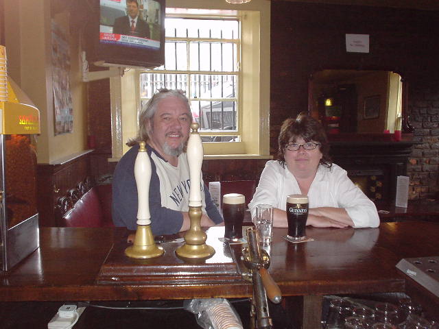 Tom & Pat in Dublin, 2005