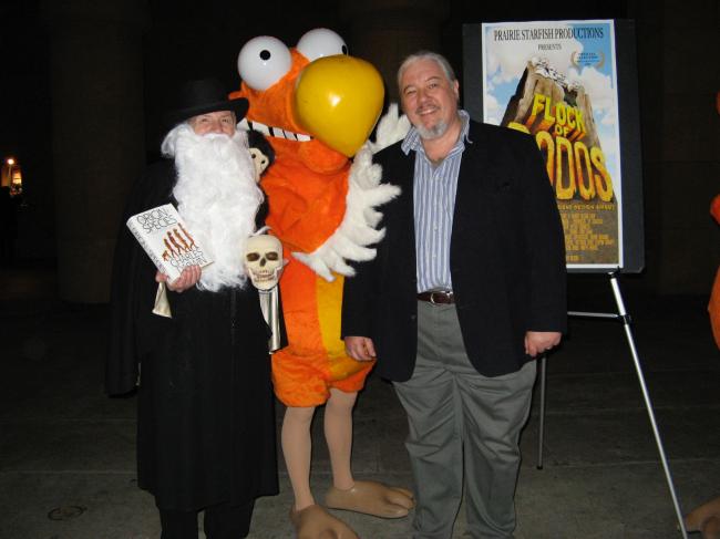 FLock of Dodo's Premiere. Dodo, Darwin and me