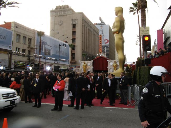 Entrance to the Red Carpet, Oscars 2007