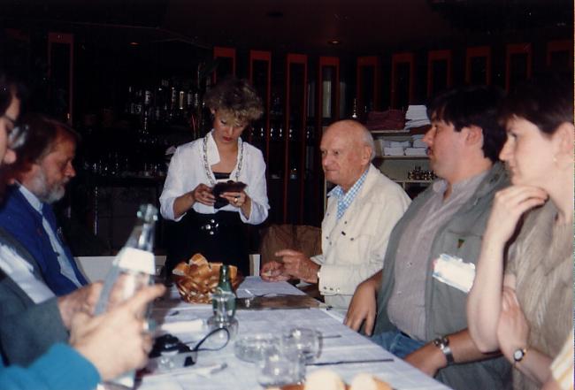 Annecy 1987- Borge Ring, Bill LittleJohn, Tom Sito, Caroline Cruikshank