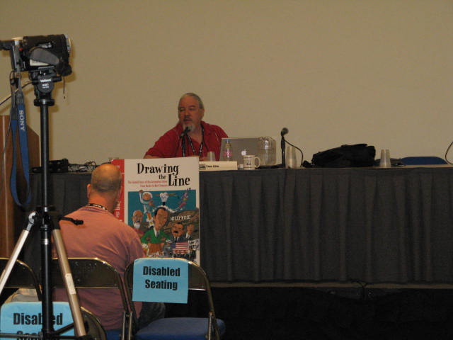Drawing the Line talk at San Diego Comicon 07.
